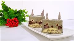 龙猫彩绘蛋糕卷