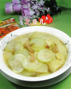 榨菜丝长瓜煮土豆