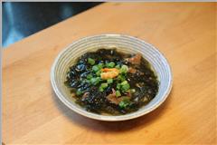 虾干牛肉紫菜汤
