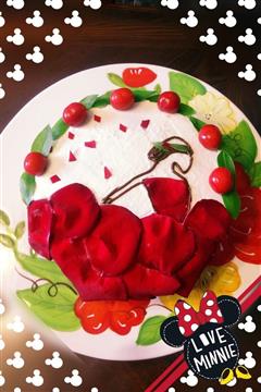 浪漫红裙蛋糕
