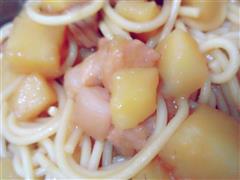 中式土豆炖肉意面