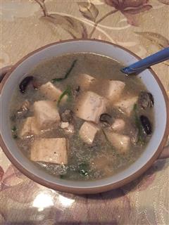 豆腐香菇牡蛎汤