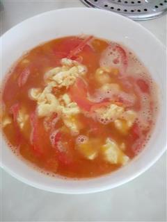 番茄鸡蛋汤的热量