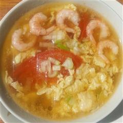 西红柿蛋花补脑汤