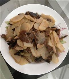 东北山珍榛蘑土豆片