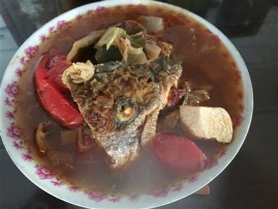 韩式三文鱼炖豆腐