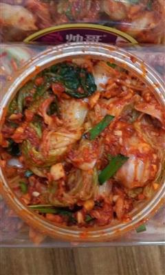 自制韩式辣白菜的热量