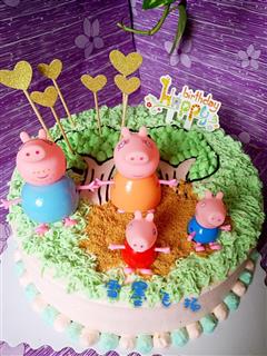 小猪佩琪生日蛋糕