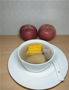 玉米苹果汤