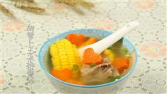 胡萝卜玉米排骨汤的热量