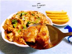 蟹酱焗豆腐