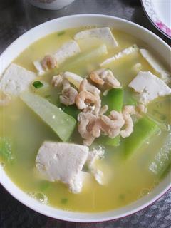 萝卜海米豆腐汤