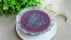 紫薯小米燕窝粥
