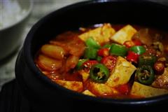 韩式泡菜豆腐汤的热量