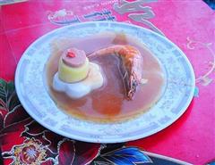 玉子豆腐虾