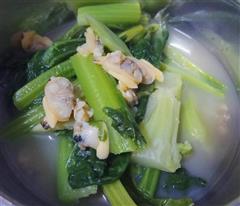 清火春菜蛤蜊汤菜