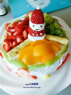 果蔬生日蛋糕