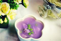 紫山药豌豆杂粮粥