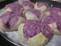 紫薯花苞馒头的热量