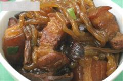 猪肉茶树菇炖粉条