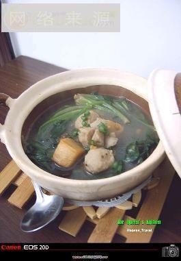 砂锅日式面豉菜汤
