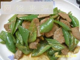 尖椒炒猪肝