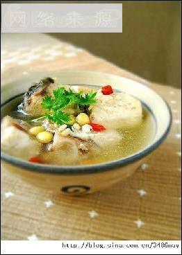 鮸鱼薏米汤