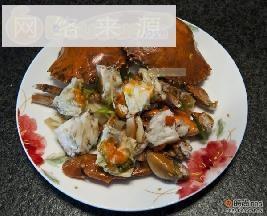 葱姜炒肉蟹