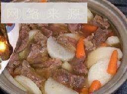萝卜炖牛肉