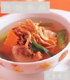 清炖排骨菜干汤