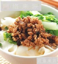 香菇肉燥粄条汤