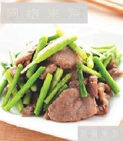 芦笋炒肉片