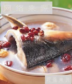 栗子红豆鱼头汤