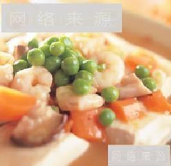 虾仁百页豆腐