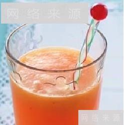 红萝卜黄椒芒果汁