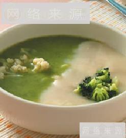 双色花椰菜浓汤