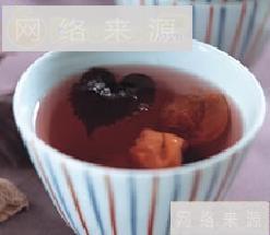 紫苏梅子茶