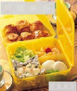 生菜沙拉野餐盒