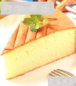 香草海绵蛋糕