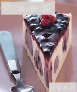 蓝莓起司蛋糕