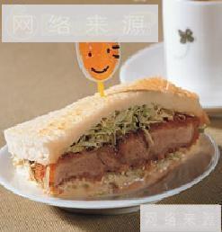 日式炸猪排三明治