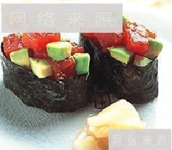 鲔鱼沙拉军舰寿司