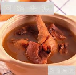 柿饼鸡汤