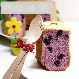 香芋紫薯戚风蛋糕