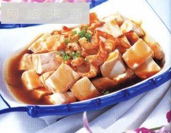 红烧虾米豆腐