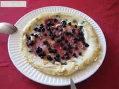 蓝莓西梅早餐糕饼