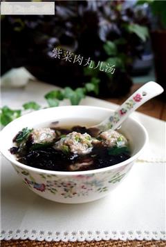 紫菜肉丸儿汤