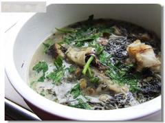 鱼排紫菜汤－春季美食