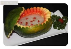 赛燕窝木瓜盅-春季美食