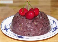 紫米绿豆糯米糕